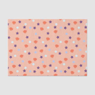 Papier Mousseline Cute Pastel Halloween Coquillages d'océan & Etoile
