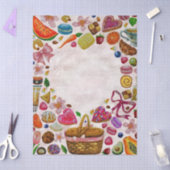 Papier Mousseline Cute Pastry Confections Sweets (Artisanat)