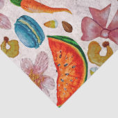 Papier Mousseline Cute Pastry Confections Sweets (Détail)