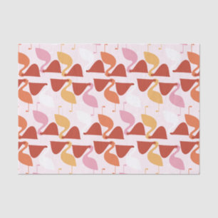 Papier Mousseline Cute Pelican Tissue Paper