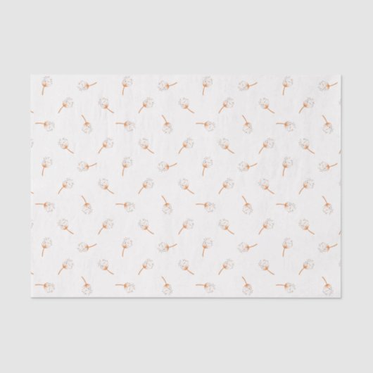 Papier Mousseline Cute Polka Dot Motif (Recto)