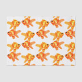 Papier Mousseline Cute Popeyed Gold Fish (Recto)