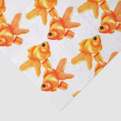 Papier Mousseline Cute Popeyed Gold Fish (Détail)
