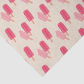 Papier Mousseline Cute Popsicle Friends Tissue Paper (Détail)