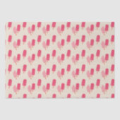 Papier Mousseline Cute Popsicle Friends Tissue Paper (Recto)