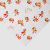 Papier Mousseline Cute Reindeer Holiday (Détail)