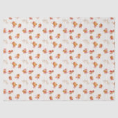 Papier Mousseline Cute Reindeer Holiday (Recto)