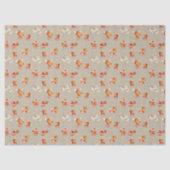 Papier Mousseline Cute Reindeer Holiday (Recto)