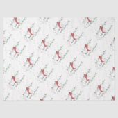 Papier Mousseline Cute Snowman (Recto)