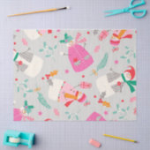 Papier Mousseline Cute Snowmen (Artisanat)