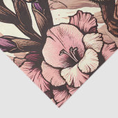 Papier Mousseline Cute Squirrel Art Nature Amateurs d'écureuils flor (Détail)