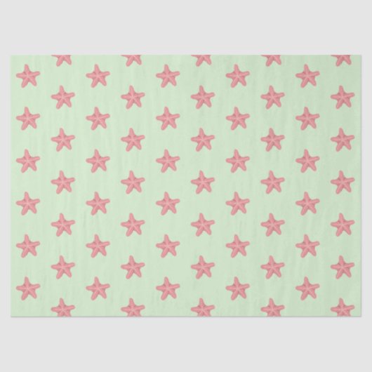 Papier Mousseline  Cute starfish  (Recto)