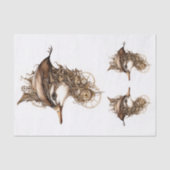 Papier Mousseline Cute Steampunk Canard engrenages Cogs Casquette Dé (Recto)