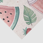 Papier Mousseline Cute Summery Tissue Paper (Détail)