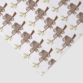 Papier Mousseline Cute unisex bébé paresseux tissu de la maman (Détail)