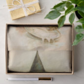 Papier Mousseline Cutie d'Halloween vintage avec chatons (Cadeau)