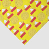 Papier Mousseline Cutie Pie Cherry 1er Anniversaire Thème de fête (Détail)