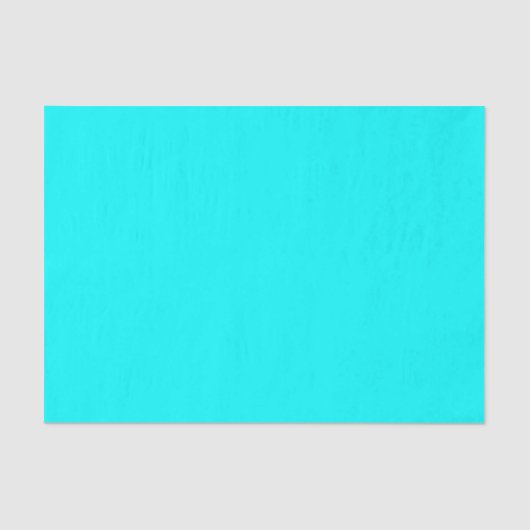 Papier Mousseline Cyan (Recto)