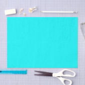 Papier Mousseline Cyan Bleu Clair Arrière - plan Neon Bleu Clair (Artisanat)