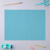 Papier Mousseline Cyan doux (Artisanat)