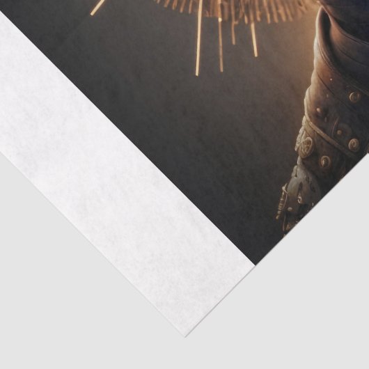 Papier Mousseline Cyber Skull Symphony Decoupage (Détail)