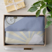 Papier Mousseline Cycliste Monter à vélo Mountain Road (Cadeau)