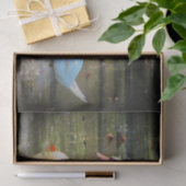 Papier Mousseline Cygne gracieux (Cadeau)