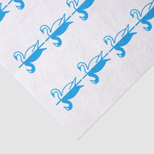 Papier Mousseline Cygnes (Détail)