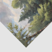 Papier Mousseline Cygnes Lakeside - Découpage - (Détail)