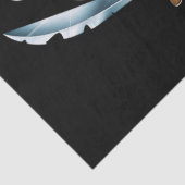 Papier Mousseline Dabbing Skeleton Pirate Halloween Jolly roger pour (Détail)