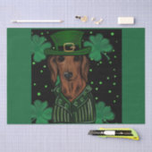PAPIER MOUSSELINE DACHSHUND          (Artisanat)