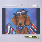 Papier Mousseline Dachshund (Artisanat)