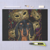 Papier Mousseline Dachshund (Artisanat)