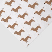 Papier Mousseline Dachshund (Détail)