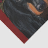 PAPIER MOUSSELINE DACHSHUND (Détail)