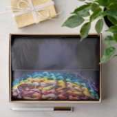 Papier Mousseline Dachshund Whimsical de découpage avec Dreadlocks (Cadeau)