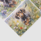 Papier Mousseline Dachshunds (Détail)