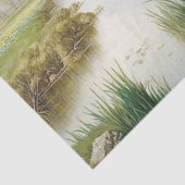 Papier Mousseline Daffodique Fleur de lapin Flux de printemps Découp (Détail)