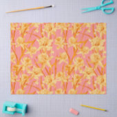 Papier Mousseline Daffodique romantique (Artisanat)