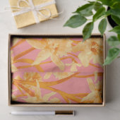 Papier Mousseline Daffodique romantique (Cadeau)