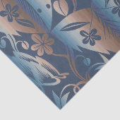 Papier Mousseline Dagobert Peche Vintage Grosse Blätter (Détail)