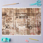 Papier Mousseline Daily News Collage d'Edward Martin (Artisanat)