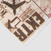 Papier Mousseline Daily News Collage d'Edward Martin (Détail)