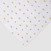 Papier Mousseline Dainty Lemon Motif (Détail)
