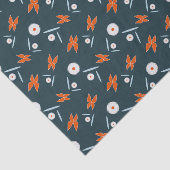 Papier Mousseline Daisies and Butterflies (Détail)