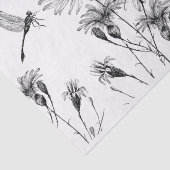 Papier Mousseline Daisy Daisy de l'artisanat de la libellule fleur s (Détail)