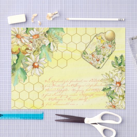 Papier Mousseline Daisy Design Series 2 (Artisanat)