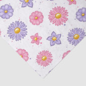 Papier Mousseline Daisy Flowers  (Détail)