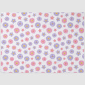 Papier Mousseline Daisy Flowers  (Recto)