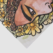 Papier Mousseline Daisy Goddess (Détail)